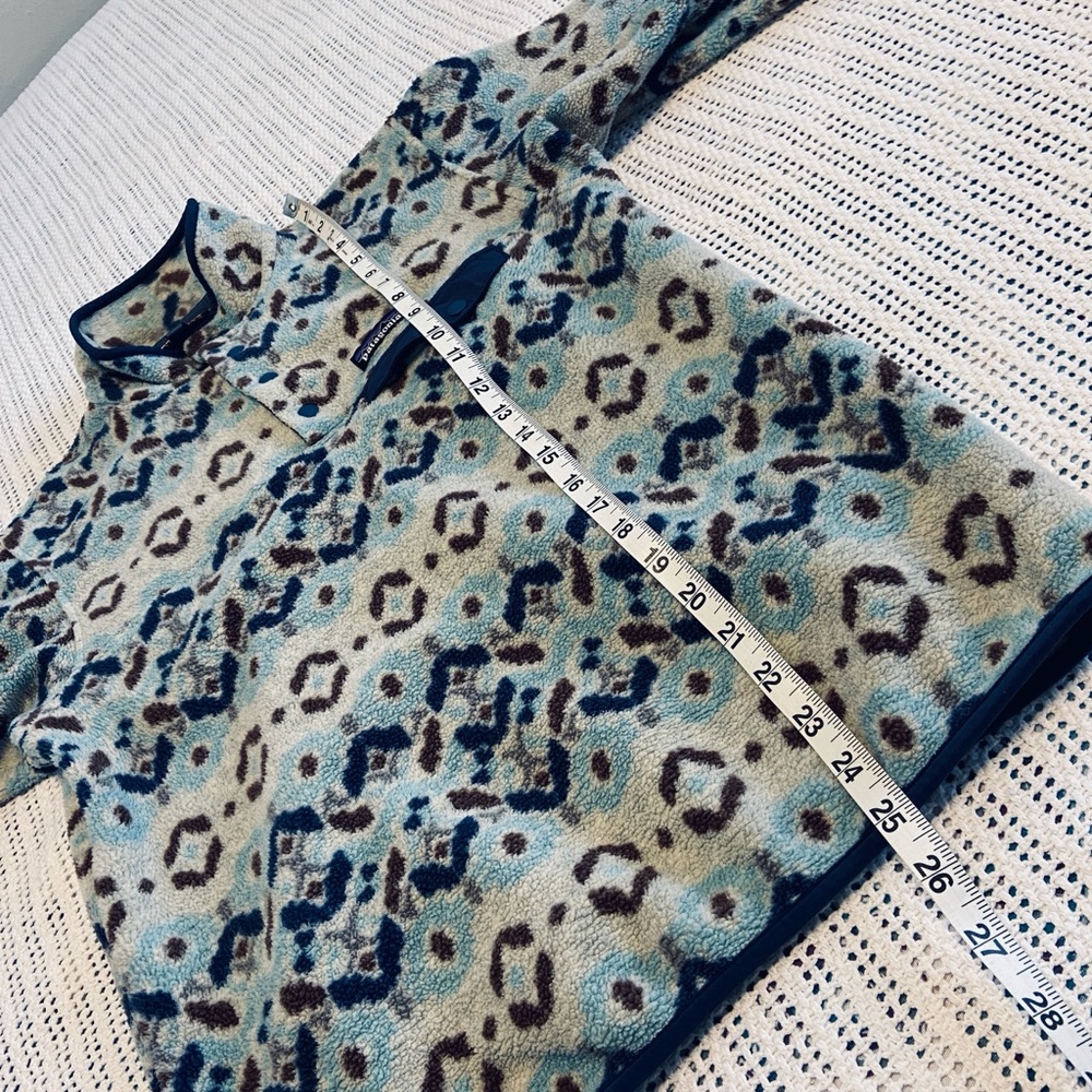 Patagonia Synchilla Snap-T Fleece "Tundra Cluster" pattern Outdoor Size X Small - Picture 12 of 12